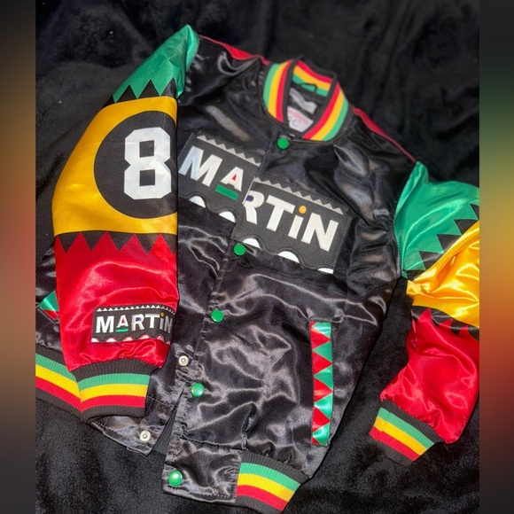 Martin Intro 8 Ball Black Satin Jacket - Picture 2 of 16